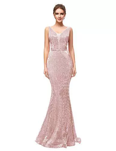 Saltriveroutfitters Women’s Glitter Long Mermaid Dress - Image 6
