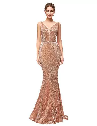 Saltriveroutfitters Women’s Glitter Long Mermaid Dress - Image 29