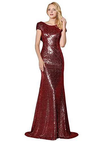 Saltriveroutfitters Women’s Glitter Long Mermaid Dress - Image 9