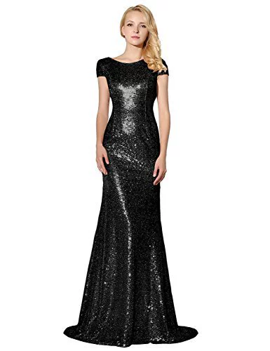 Saltriveroutfitters Women’s Glitter Long Mermaid Dress - Image 8