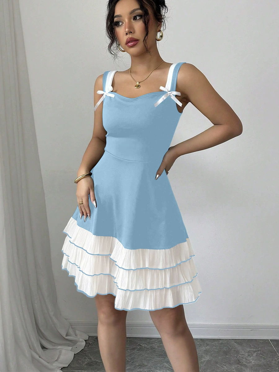 Saltriveroutfitters Elegant Color-Block Knit Dress - Image 5