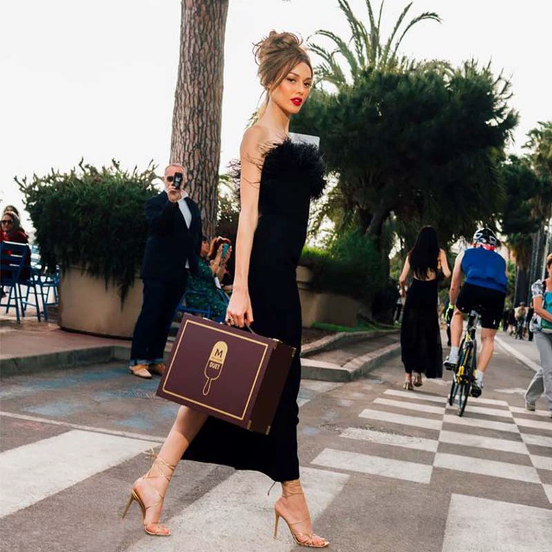 Saltriveroutfitters Luxury Off-Shoulder Feather Long Dress for Women - Image 2