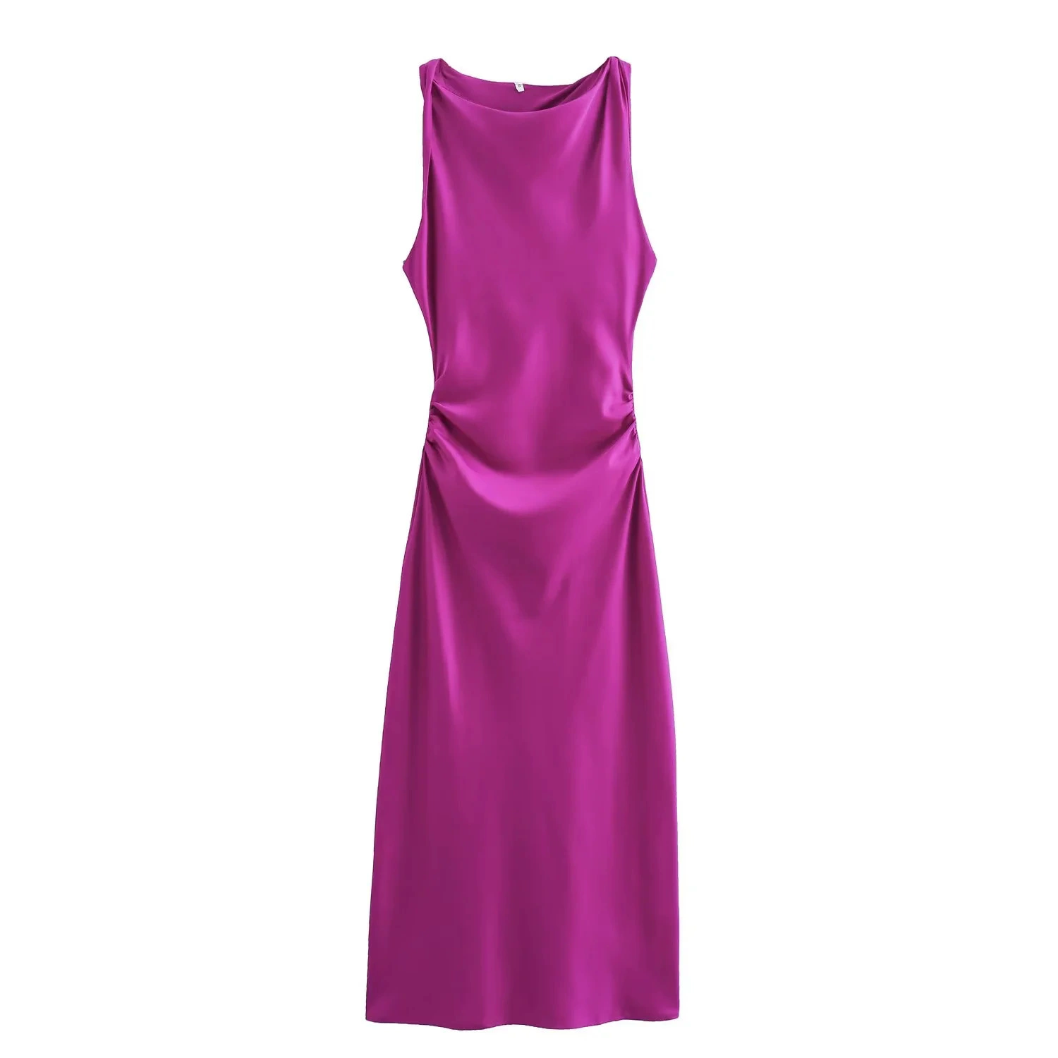 Saltriveroutfitters Women’s Cowl-Neck Satin Slip Dress – Soft Polyester, Multiple Colors Available - Image 11