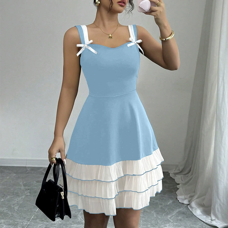 Saltriveroutfitters Elegant Color-Block Knit Dress - Image 8